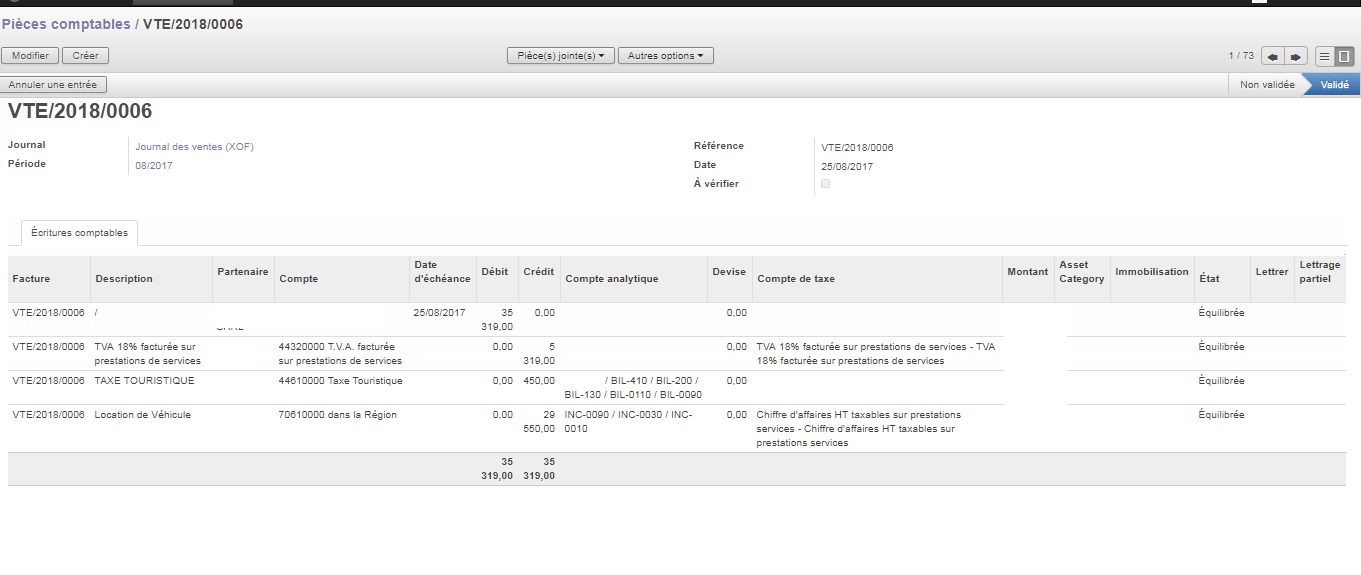 Imputation analytique lors de l’édition des pièces comptables