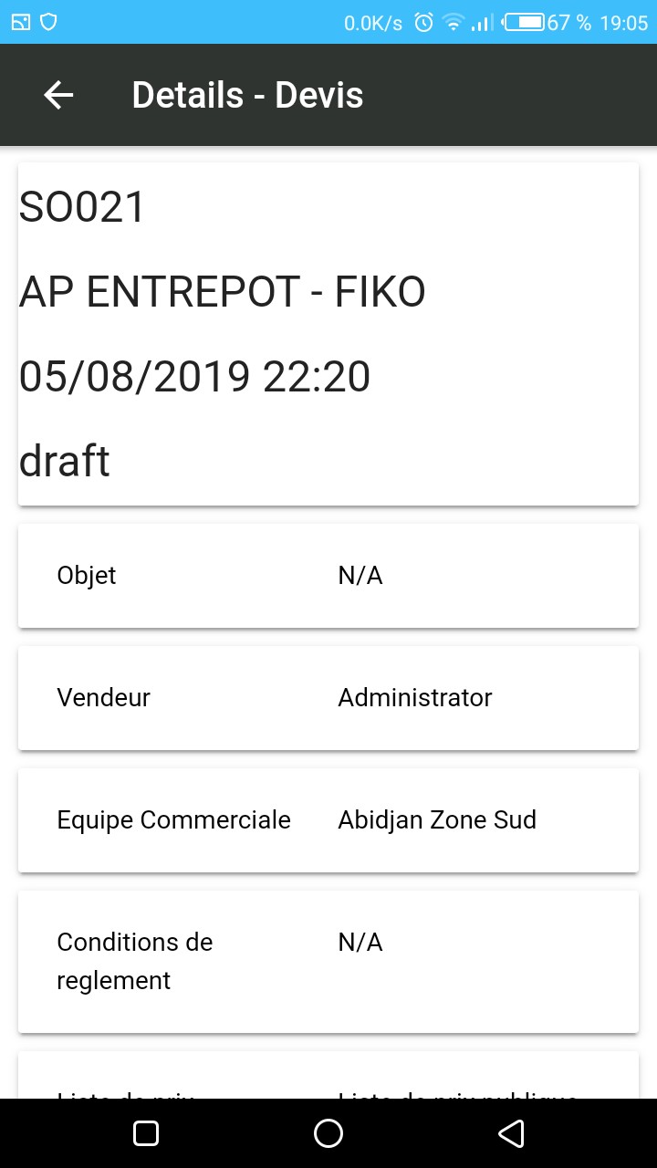 Details Devis